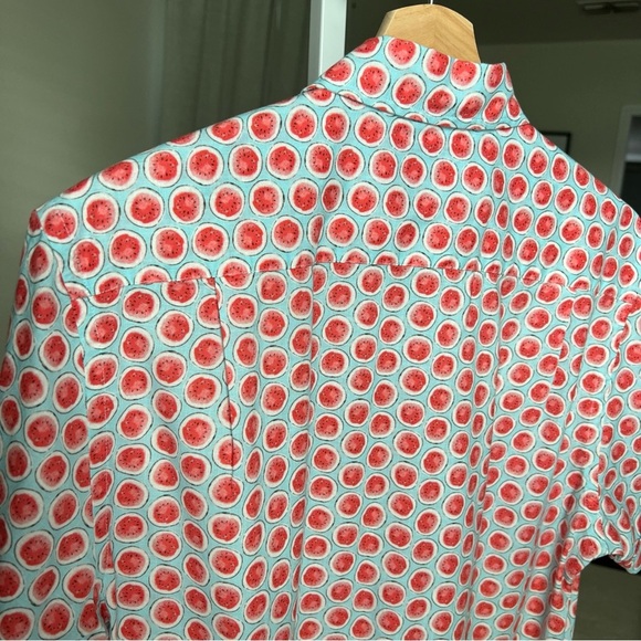 Rodd & Gunn Men’s S/S Watermelon Print Sports Fit Button Up Size S - Picture 9 of 13